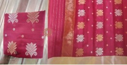 Padmapriya | Chanderi Silk - Handwoven Saree - 18