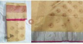 online shop handwoven chandri silk saree  Light Yellow