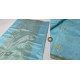 online shop handwoven chandri silk saree Sky Blue