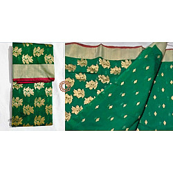 Padmapriya | Handwoven Chanderi Silk Full Jaal Saree