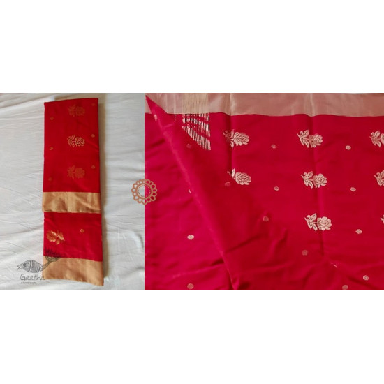 online shop handwoven chandri silk saree