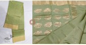 online shop handwoven chandri saree Light Green