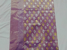 Padmapriya | Handwoven Chanderi Silk Saree - Purple