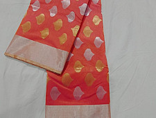 Padmapriya | Handwoven Chanderi Silk Saree - Dhup Chhaun