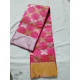 online Handwoven Chanderi Full Jaal Pink Saree