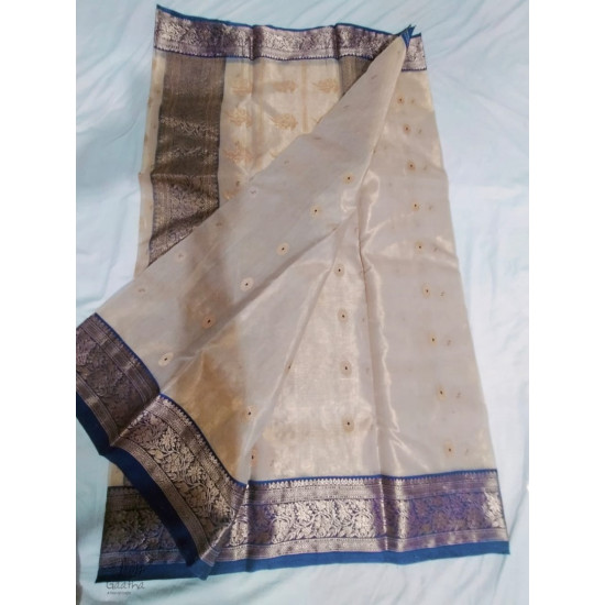 online Handwoven Chanderi Silk Saree 