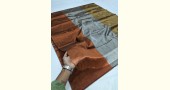 online Handwoven Chanderi Silk Zari Saree Golden, Silver & Copper