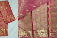 Padmapriya | Chanderi Silk Saree With Woven Border