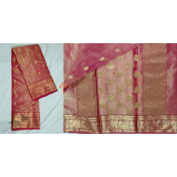 Padmapriya | Chanderi Silk Saree With Woven Border