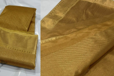 Padmapriya | Handwoven Chanderi Golden Zari Saree