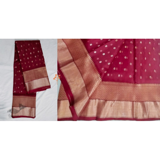 online Handwoven Chanderi Silk Saree 