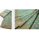 online Handwoven Chanderi Silk Saree - Pistachio Green 