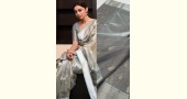 online Handwoven Silk - Chanderi Silver & Golden Butta Saree