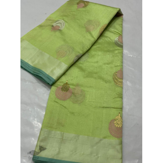 online Handwoven Silk - Chanderi Saree