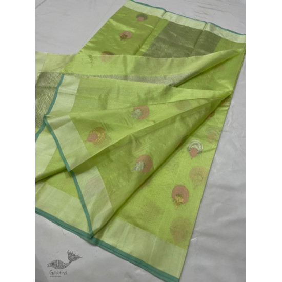 online Handwoven Silk - Chanderi Saree