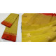 online Handwoven Silk - Chanderi Saree With Nandi Motif