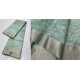 online Handwoven Silk - Chanderi Silver Border Saree