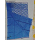 online Chanderi Silk Handwoven Saree - Blue Silver Checks Pallu