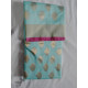 online Chanderi Silk saree - - Sky Blue