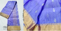 Padmapriya | Chanderi Silk Handwoven Saree - Purple