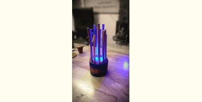 Handmade From Bamboo | Volcano Light Lamp