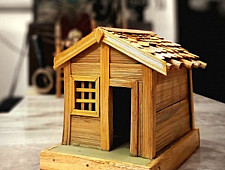 Handmade From Bamboo | Miniature Hut House
