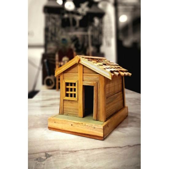 shop Handmade From Bamboo - Miniature Hut House