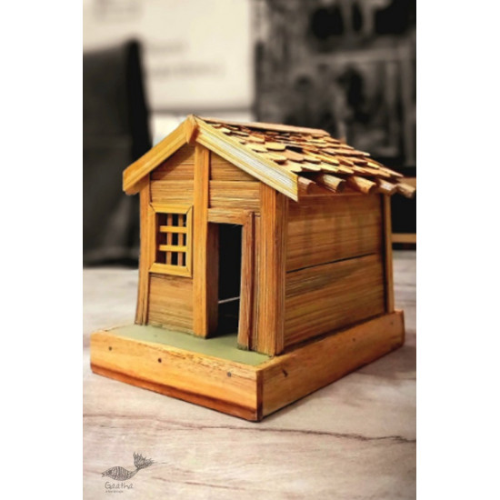 shop Handmade From Bamboo - Miniature Hut House