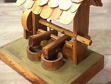 Handmade From Bamboo | Miniature Grinder Toy