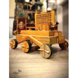 Handmade From Bamboo | Miniature Toy (Chandrayan Model)