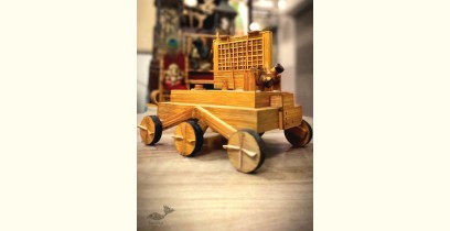 Handmade From Bamboo | Miniature Toy (Chandrayan Model)
