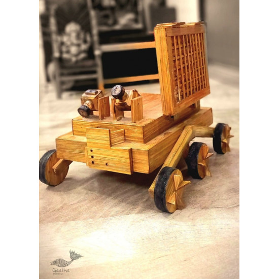 shop Handmade From Bamboo - Miniature Toy (Chandrayan Model