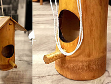 Handmade From Bamboo | Bird Feeder