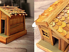 Handmade From Bamboo | Miniature Hut House