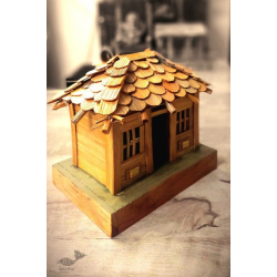 Handmade From Bamboo - Miniature Tribal Hut House