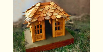 Handmade From Bamboo - Miniature Tribal Hut House