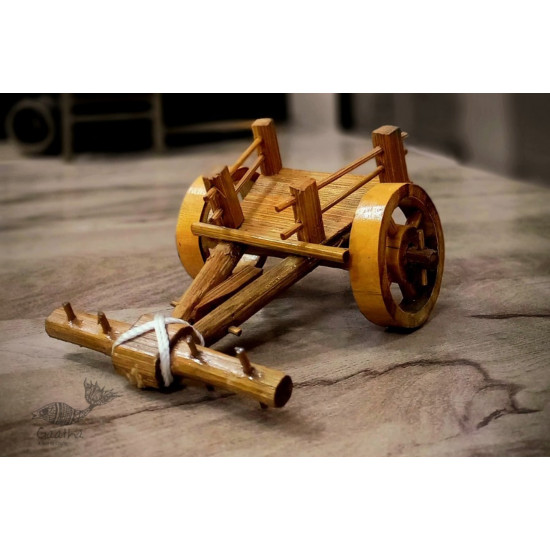 shop Handmade From Bamboo - Miniature Cart