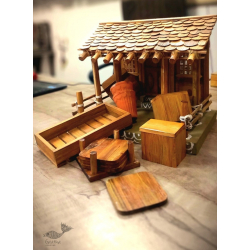 Handmade From Bamboo ~  Tribal House Set  / Gift Hamper