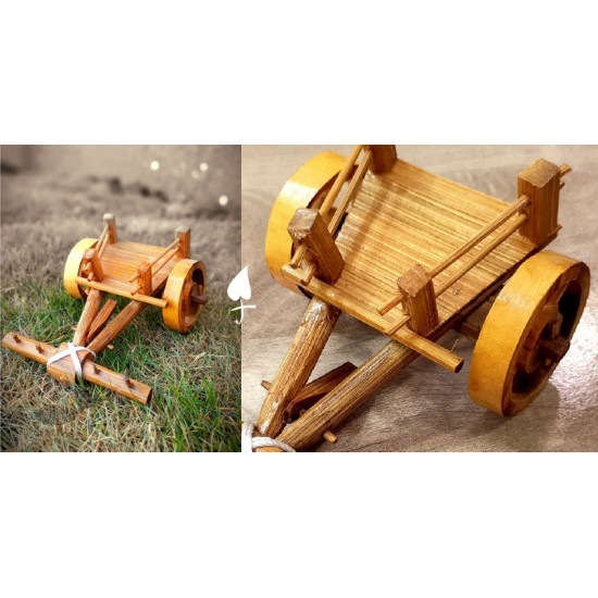 shop Handmade From Bamboo - Miniature Cart