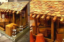 Handmade From Bamboo ~  Tribal House Set  / Gift Hamper