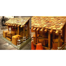 Handmade From Bamboo ~  Tribal House Set  / Gift Hamper