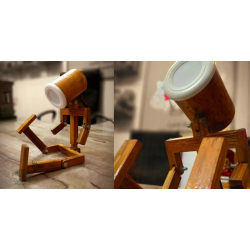 Handmade From Bamboo | Bamboo Robotic Table Lamp