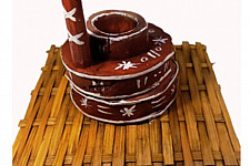 Handmade From Bamboo - Miniature Chakki 