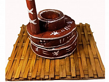 Handmade From Bamboo - Miniature Chakki 