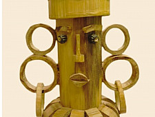 Handmade From Bamboo -  Flower Pot 