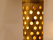 Handmade From Bamboo -  Hanging Light 