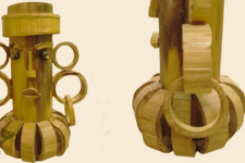 Handmade From Bamboo -  Flower Pot 