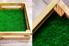 Handmade From Bamboo -  Grass Base Tray 