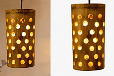 Handmade From Bamboo -  Hanging Light 