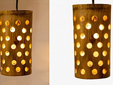 Handmade From Bamboo -  Hanging Light 